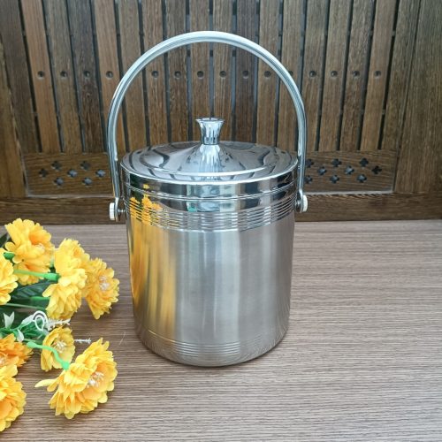 Xô đá inox 2 lớp 123542 - 2