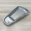 Khay inox hình quạt 123002 cao cấp cho nhà hàng, khách sạn