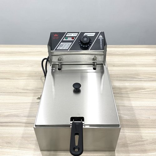 Bếp chiên nhúng điện đơn EF-8LTRS bằng inox, thiết kế bền đẹp