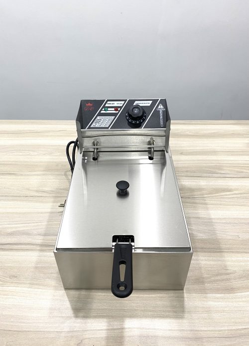 Bếp chiên nhúng điện đơn EF-8LTRS bằng inox, thiết kế bền đẹp