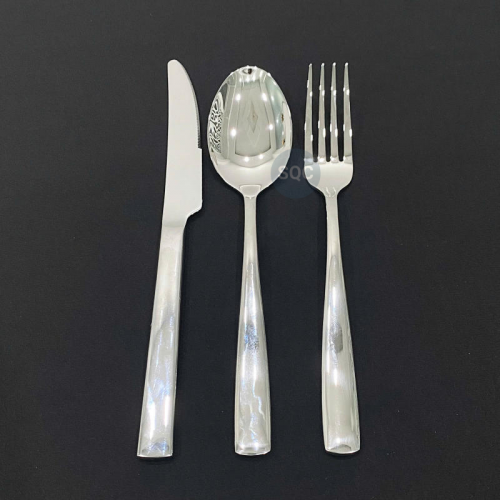 Muỗng ăn chính inox DC1302 Song Quán dùng cho nhà hàng khách sạn