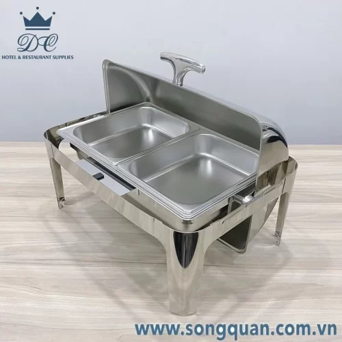 Nồi hâm buffet CN 121201-2 (khay 2 ngăn)
