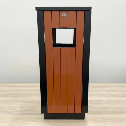 Thùng rác ngoài trời A78-D (có khoá bản lề)