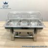 nồi hâm buffet CN nắp PC YD-833P-3 (khay 3 ngăn) chính hãng DC