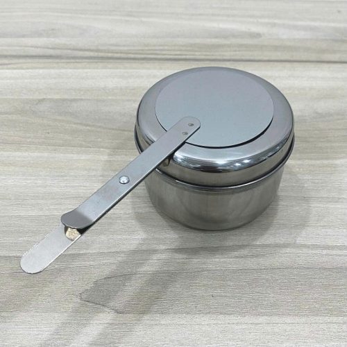 Hũ cồn 800F bằng inox, hũ đựng cồn giữ nóng thức ăn cho buffet, nhà hàng và khách sạn.