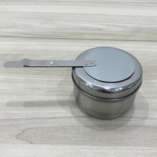 Hũ cồn 800F bằng inox, hũ đựng cồn giữ nóng thức ăn cho buffet, nhà hàng và khách sạn.