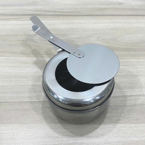 Hũ cồn 800F bằng inox, hũ đựng cồn giữ nóng thức ăn cho buffet, nhà hàng và khách sạn.