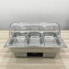 Nồi hâm buffet 3 ngăn nắp PC YD-7057P-3 (cảm ứng)