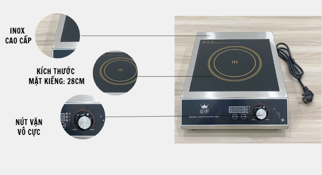 BẾP ĐIỆN TỪ PHẲNG DC350IF - TRỢ THỦ ĐẮC LỰC CHO CĂN BẾP HIỆN ĐẠI 2 image 36