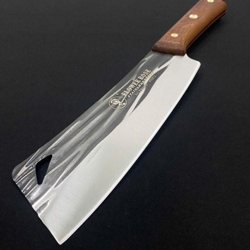 Dao bếp cán gỗ PRO52 sắc bén, lưỡi thép không gỉ, tay cầm gỗ cao cấp