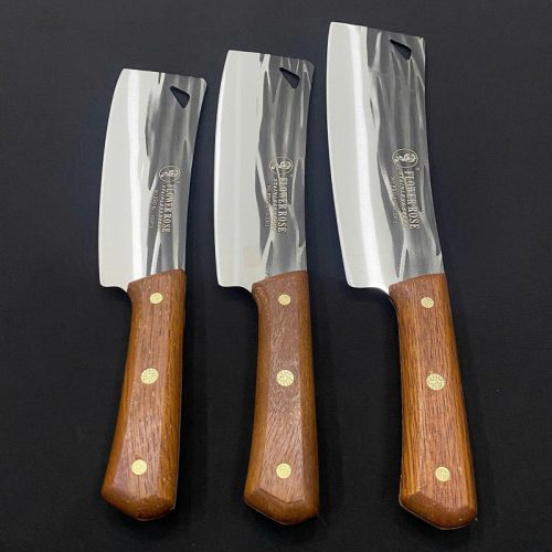 Dao bếp cán gỗ PRO53 sắc bén, lưỡi thép không gỉ, tay cầm gỗ cao cấp