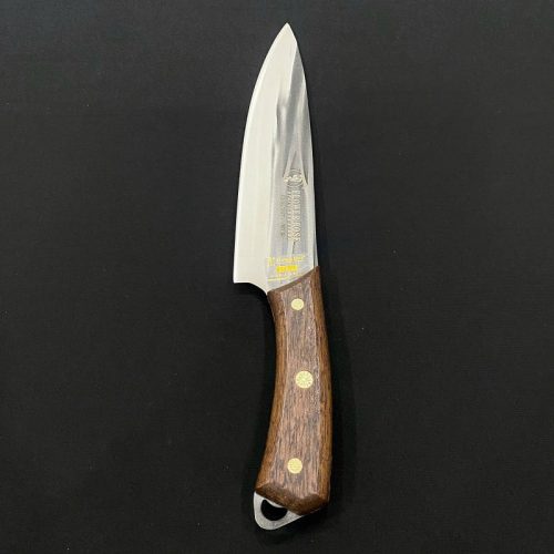 Dao có vân khía đen cán gỗ PRO-65 – lưỡi thép sắc bén, cán gỗ chắc tay dùng cho bếp chuyên nghiệp