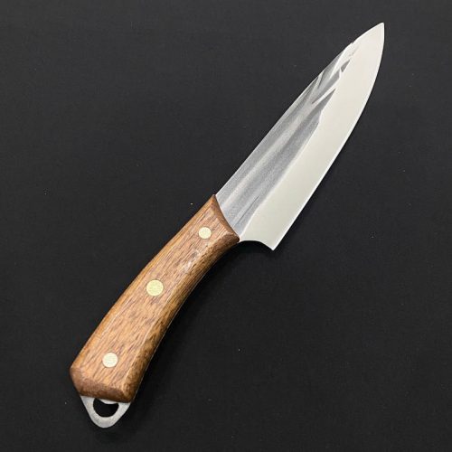 Dao có vân khía đen cán gỗ PRO-65 – lưỡi thép sắc bén, cán gỗ chắc tay dùng cho bếp chuyên nghiệp