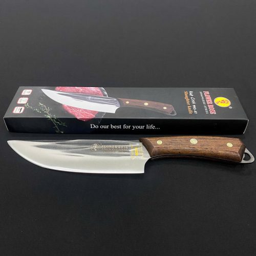 Dao có vân khía đen cán gỗ PRO-67 – lưỡi thép cao cấp, sắc bén và sang trọng