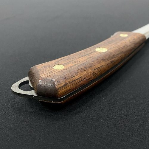 Dao có vân khía đen cán gỗ PRO-67 – lưỡi thép cao cấp, sắc bén và sang trọng