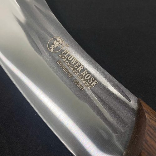 Dao có vân khía đen cán gỗ PRO-68 – lưỡi sắc bén, bền bỉ và sang trọng