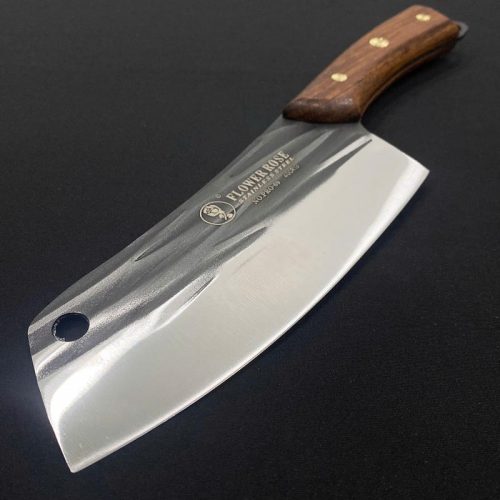 Dao có vân khía đen cán gỗ PRO-69 – lưỡi thép không gỉ sắc bén, thiết kế sang trọng