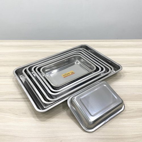 Khay inox chữ nhật RISFP40305 Song Quán