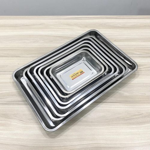 Khay inox chữ nhật RISFP50355 Song Quán