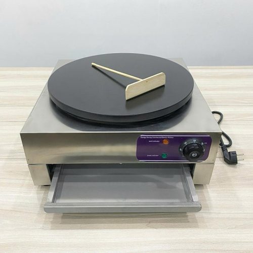 Máy nướng bánh crepe ECM-1V dùng điện, mặt gang tròn chống dính, thiết kế bền đẹp – Song Quán