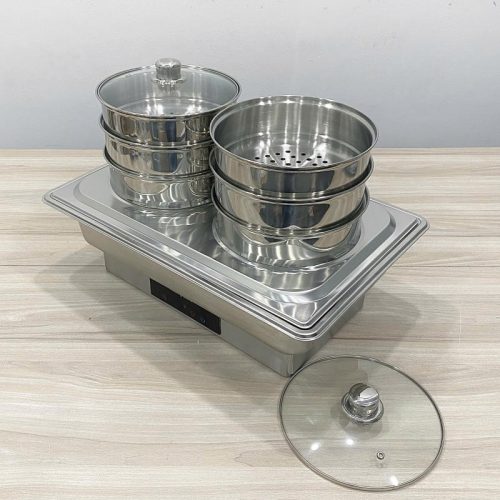 Nồi hấp bánh bao chữ nhật DC7057XZL có cảm ứng – Song Quán