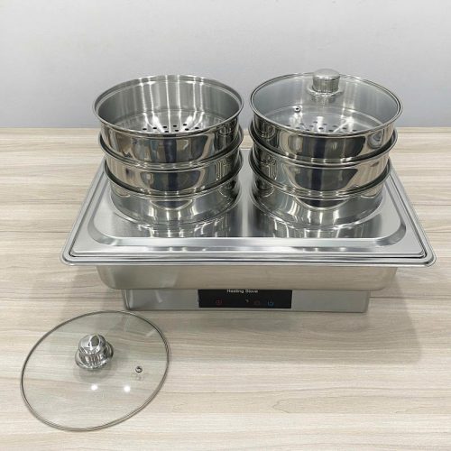 Nồi hấp bánh bao chữ nhật DC7057XZL có cảm ứng – Song Quán