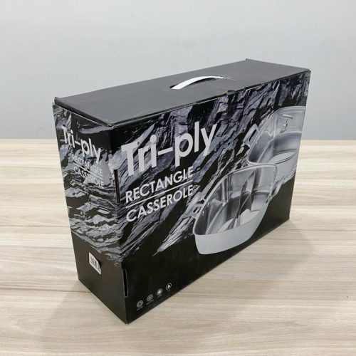 Nồi vuông inox bóng nắp kính 30cm SKU 110713 – nồi inox cao cấp, sáng bóng, dung tích lớn, giữ nhiệt tốt, phù hợp cho bếp nhà hàng và gia đình.