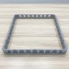 Rack nối không ngăn DC061G-1 bằng nhựa màu xám, khung nối dùng cho rack ly chén công nghiệp.