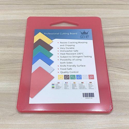 Thớt nhựa đỏ CN 35025010RD dùng cho bếp nhà hàng, khách sạn