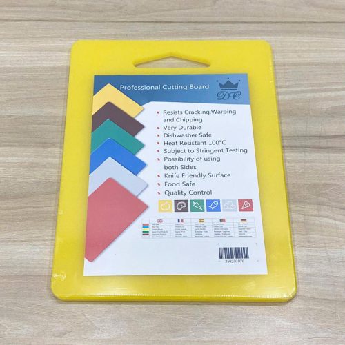 Thớt nhựa vàng CN 35025010YE dùng cho bếp nhà hàng, khách sạn
