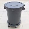 Thùng rác nhà bếp B-101 bằng nhựa cao cấp, có nắp đậy kín và bánh xe di chuyển linh hoạt – giải pháp vệ sinh tối ưu cho khu bếp.