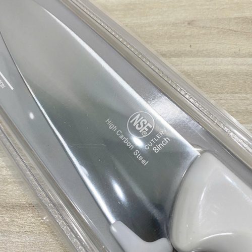 Dao bếp cán nhựa trắng 8" 191111-8W