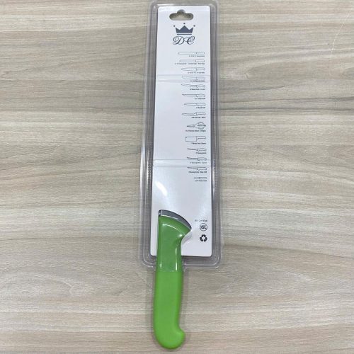 Dao bếp cán nhựa xanh lá 8