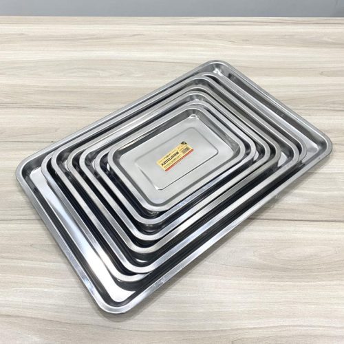 Khay inox chữ nhật DCFP60402