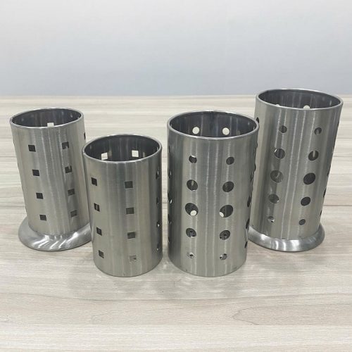 Ống đũa inox tròn nhỏ có đế 192132