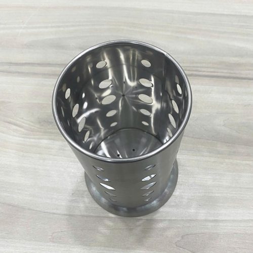 Ống đũa inox tròn lớn có đế 192134