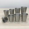Ly 1 lớp inox 304 cuốn miệng cao cấp DCB300