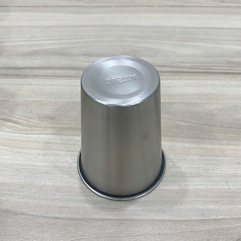 Ly 1 lớp inox 304 cuốn miệng cao cấp DCB300 Ly 1 lớp inox 304 cuốn miệng cao cấp DCB300