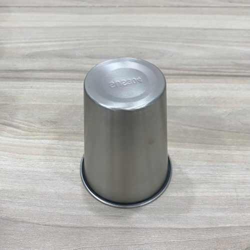 Ly 1 lớp inox 304 cuốn miệng cao cấp DCB400