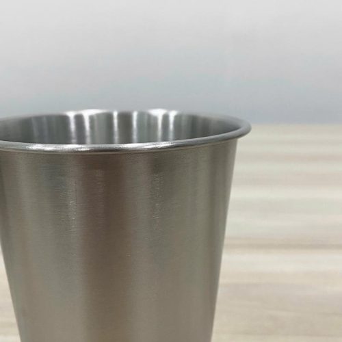 Ly 1 lớp inox 304 cuốn miệng cao cấp DCB200