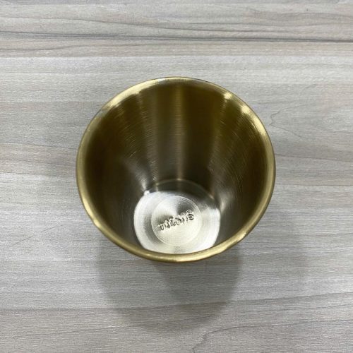 Ly 1 lớp inox 304 cuốn miệng cao cấp màu vàng DCB200G 2 Ly 1 lớp inox 304 cuốn miệng cao cấp màu vàng DCB200G