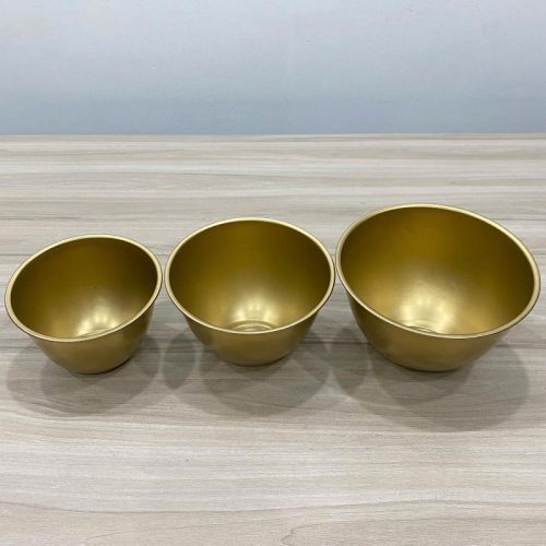 Tô salad inox vàng SCW15G