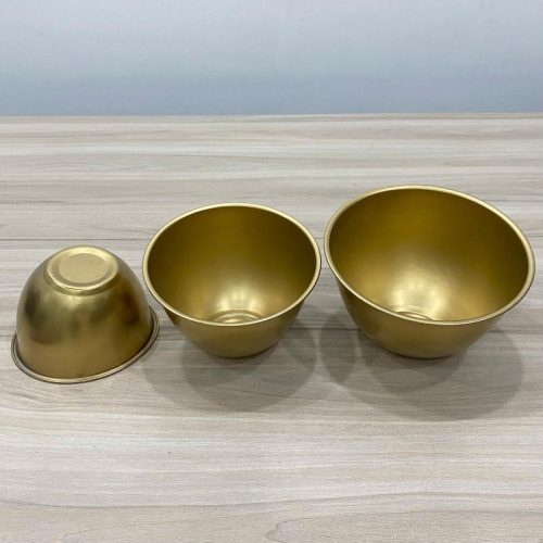 Tô salad inox vàng SCW17G