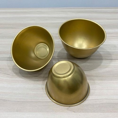 Tô salad inox vàng SCW15G