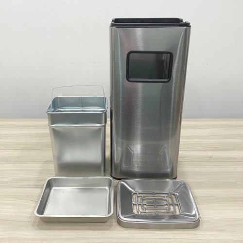 Thùng rác gạt tàn chữ nhật SQC1054