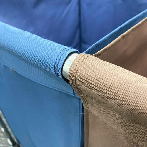 Xe đẩy đồ vải 2 ngăn phân loại SQC355