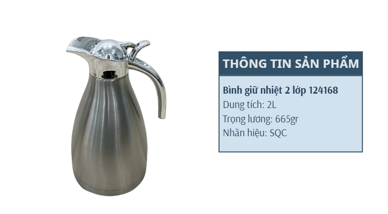 BÌNH GIỮ NHIỆT INOX 2 LỚP – GIỮ NÓNG LẠNH ỔN ĐỊNH, SONG QUÁN LỰA CHỌN CHO PHỤC VỤ BÀN CHUYÊN NGHIỆP 3 image 17