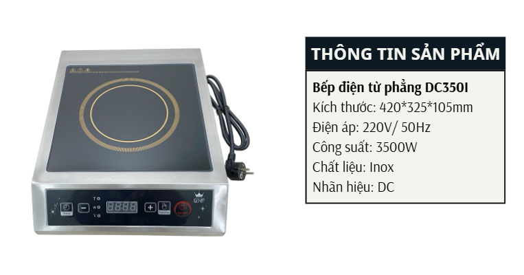 SONG QUÁN GIỚI THIỆU 2 MẪU BẾP ĐIỆN TỪ PHẲNG PHỔ BIẾN: DC350I, DC350IF ĐÁNG MUA HƠN? 2 image 77