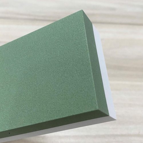 Đá mài dao kèm đế – màu xanh lá trắng 190107