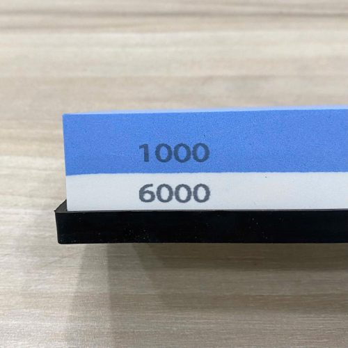 Đá mài dao kèm đế – màu xanh dương trắng 190108